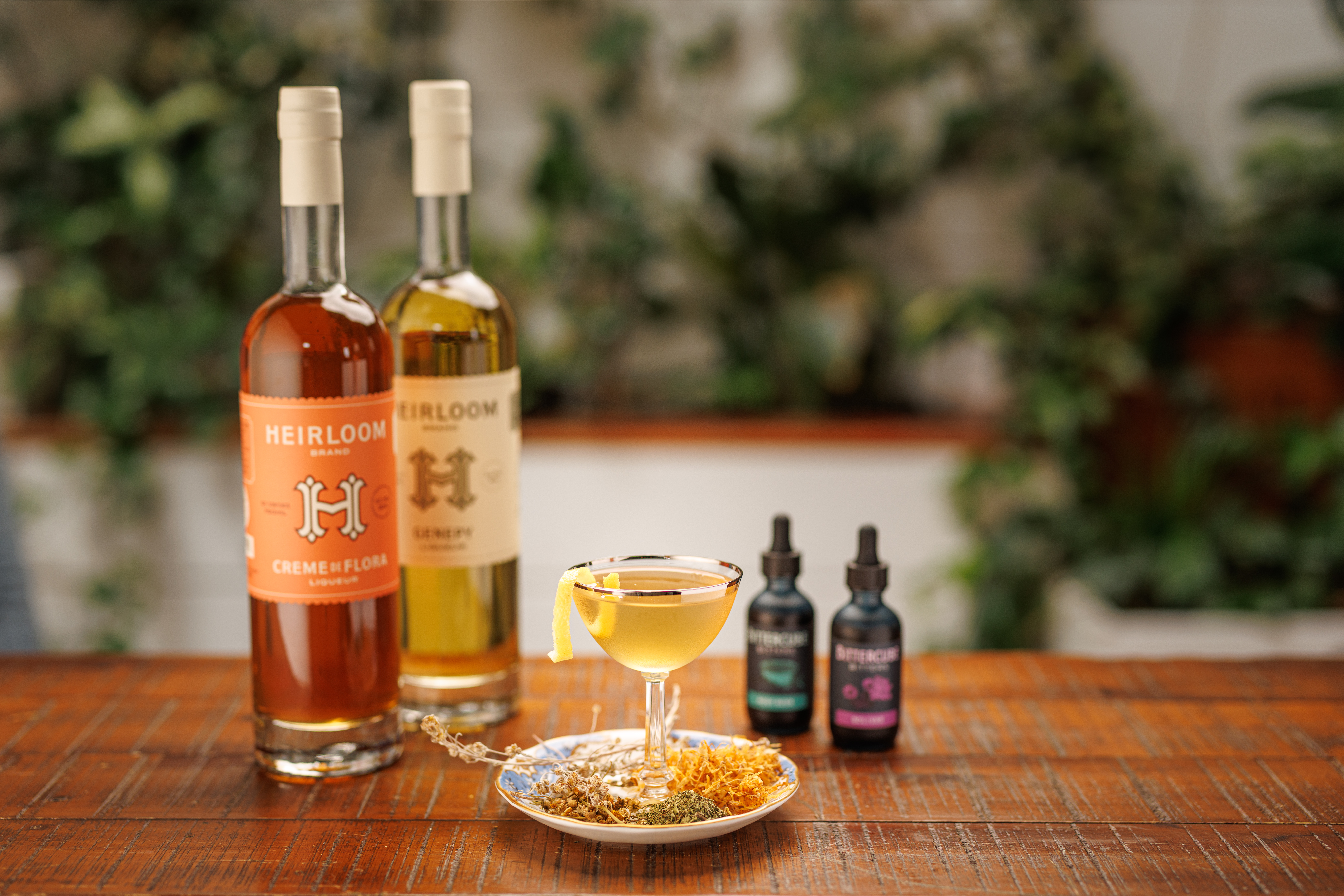 A cocktail made with Bittercube Bitters