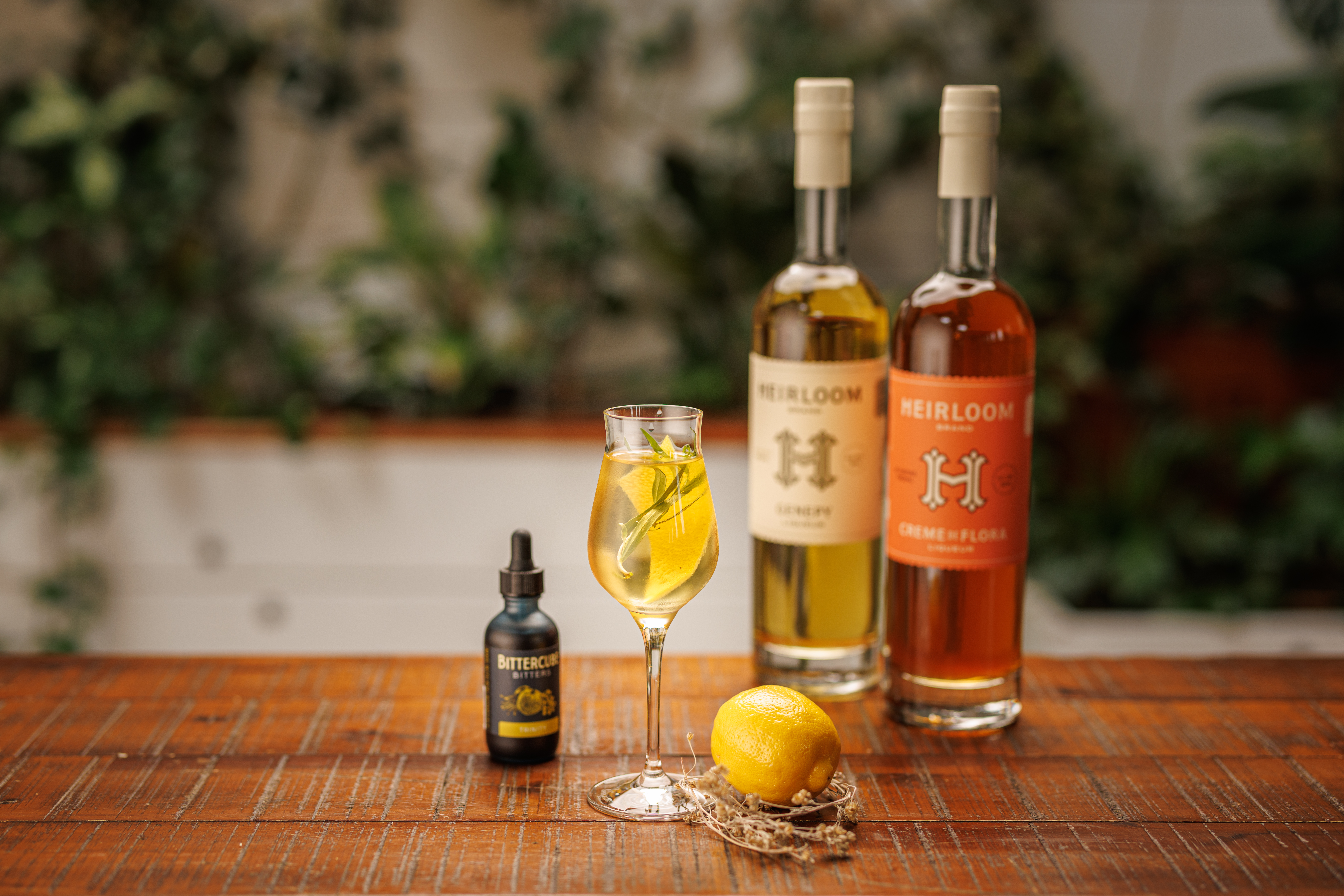 A cocktail made with Bittercube Bitters