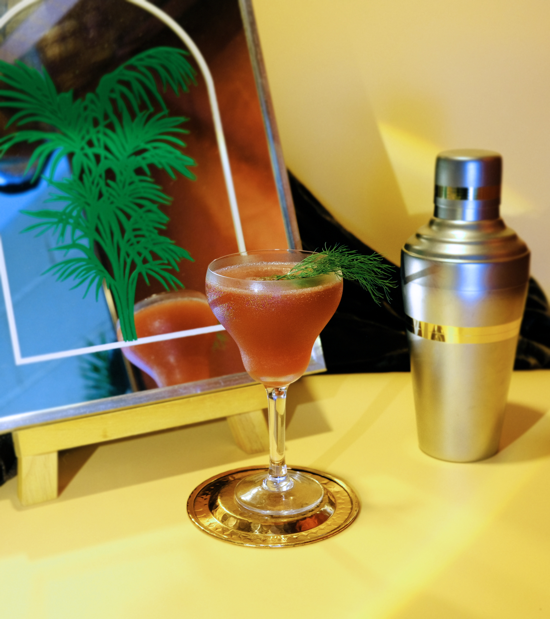 A cocktail made with Bittercube Bitters