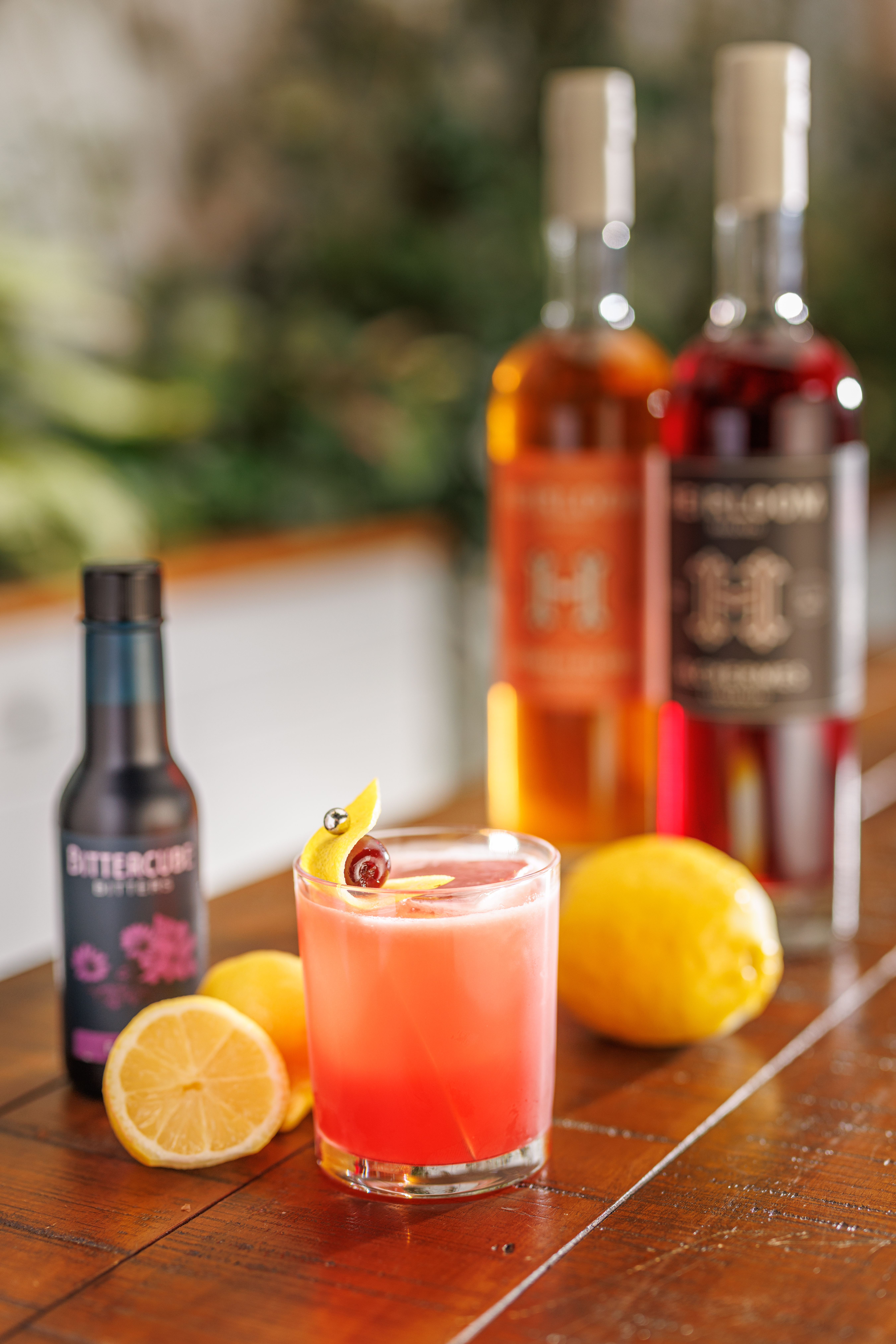 A cocktail made with Bittercube Bitters