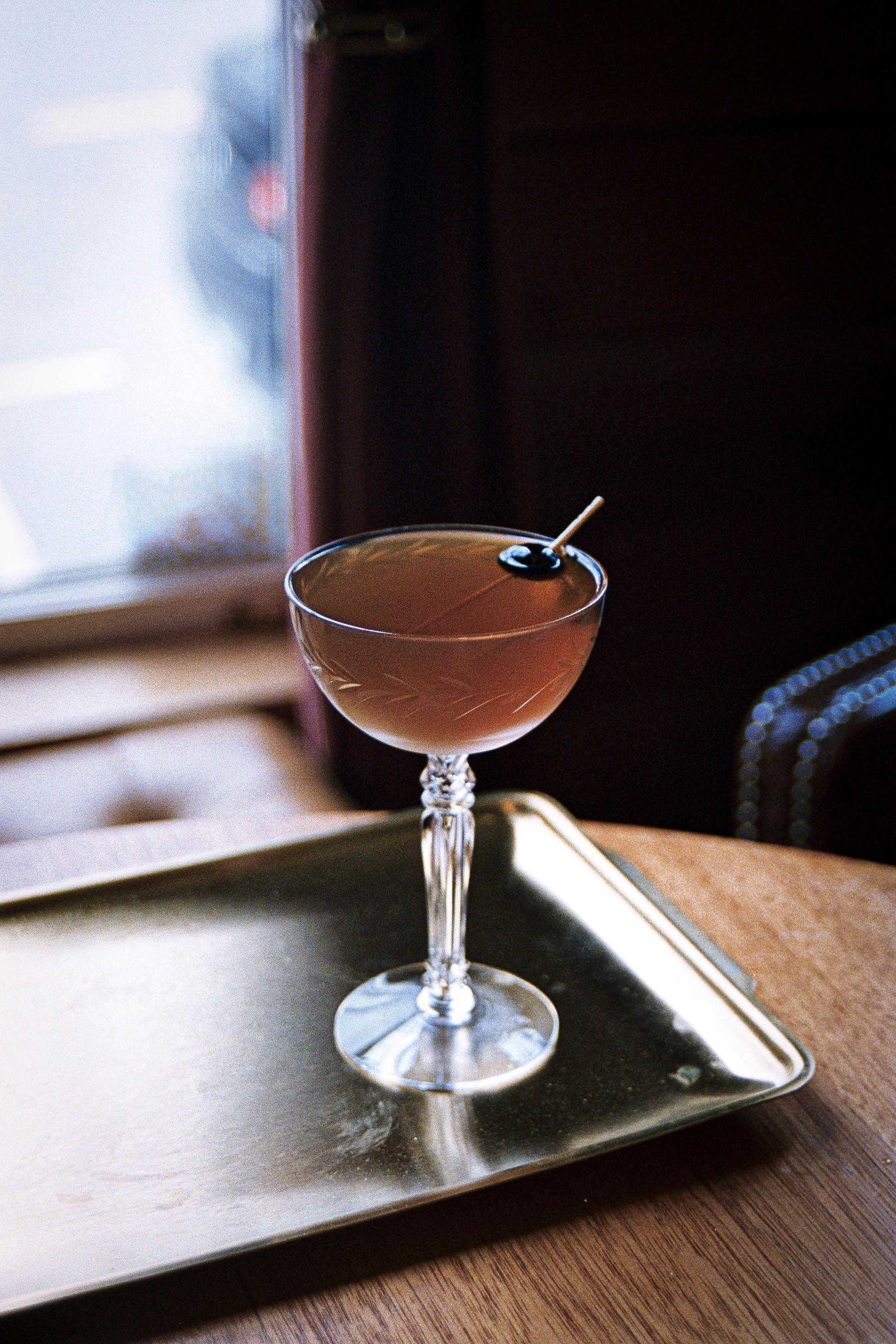 A cocktail made with Bittercube Bitters