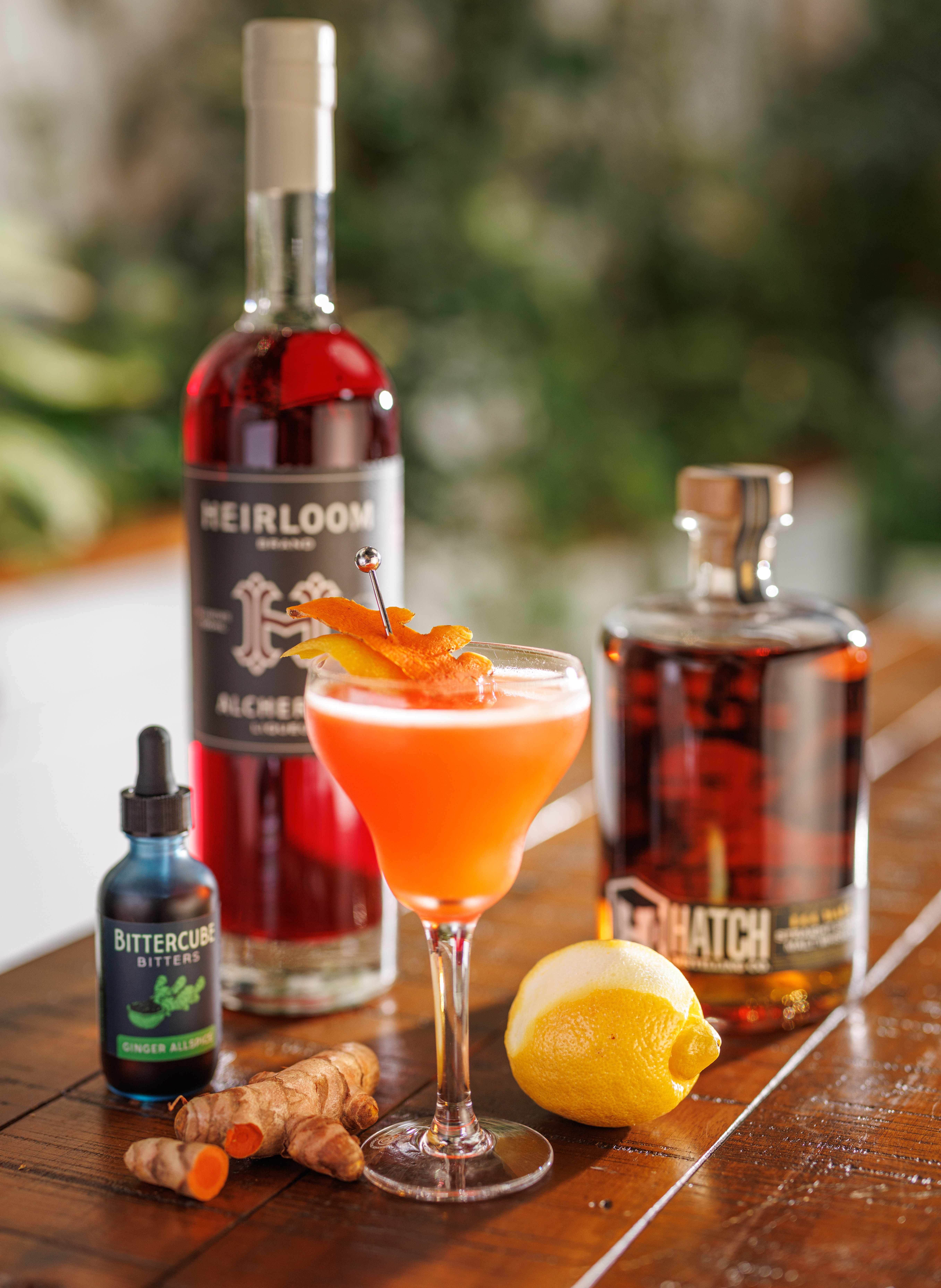 A cocktail made with Bittercube Bitters