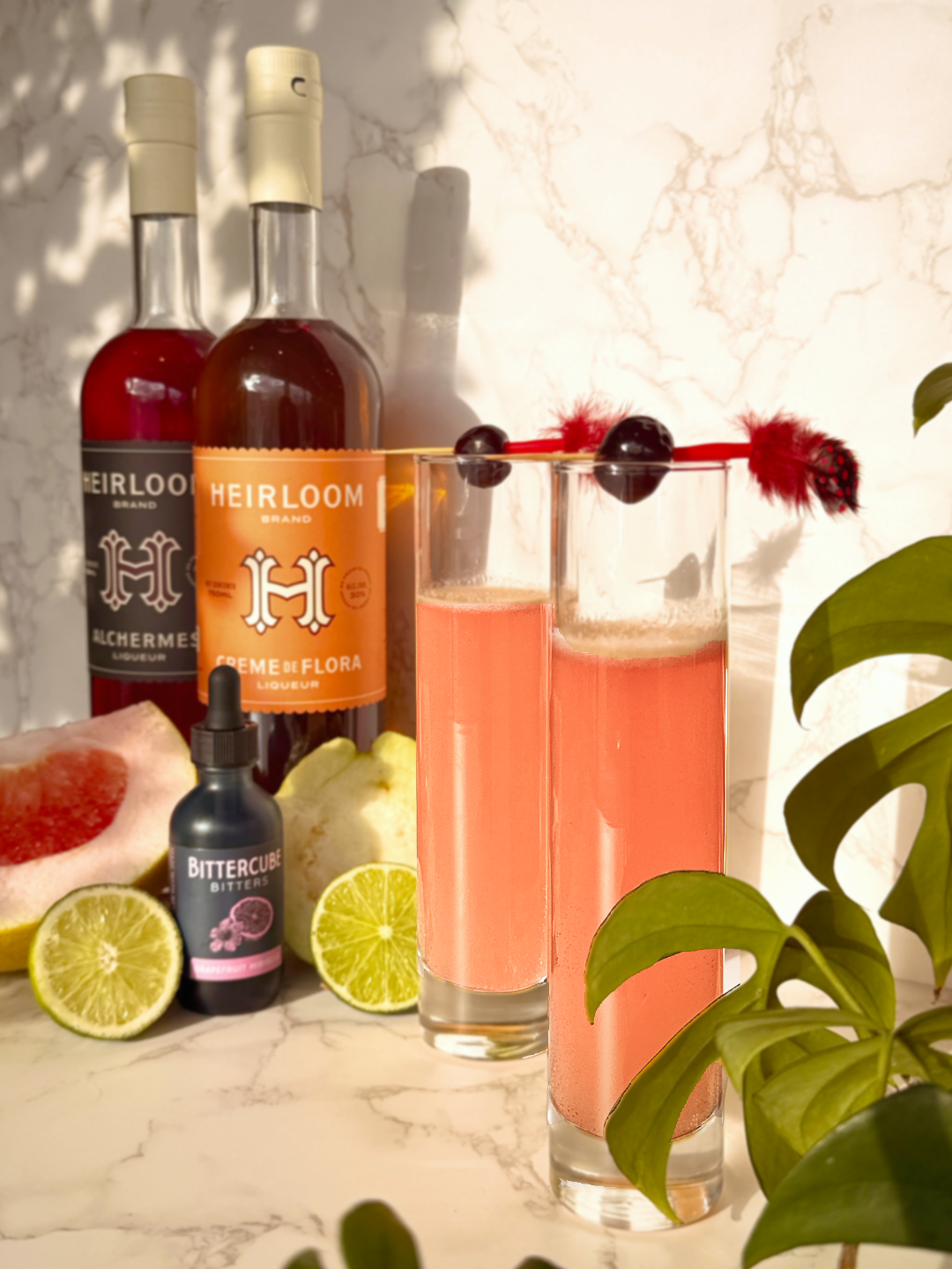 A cocktail made with Bittercube Bitters